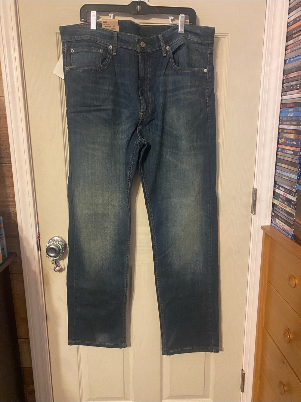 Levi's Men's Indigo Blue Straight Jeans
